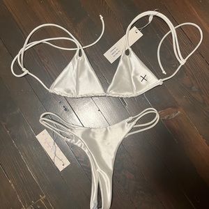 Boutique LA white bikini